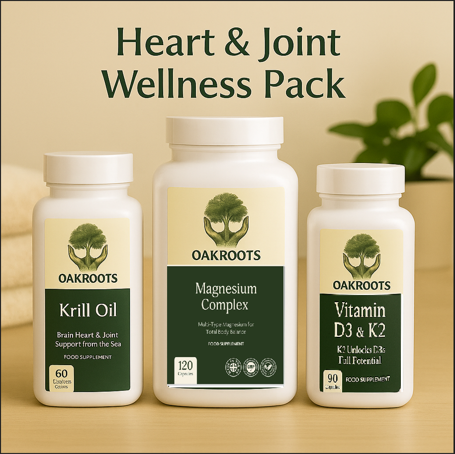 "Heart and Joint Wellness supplement bundle supporting cardiovascular health and joint mobility"