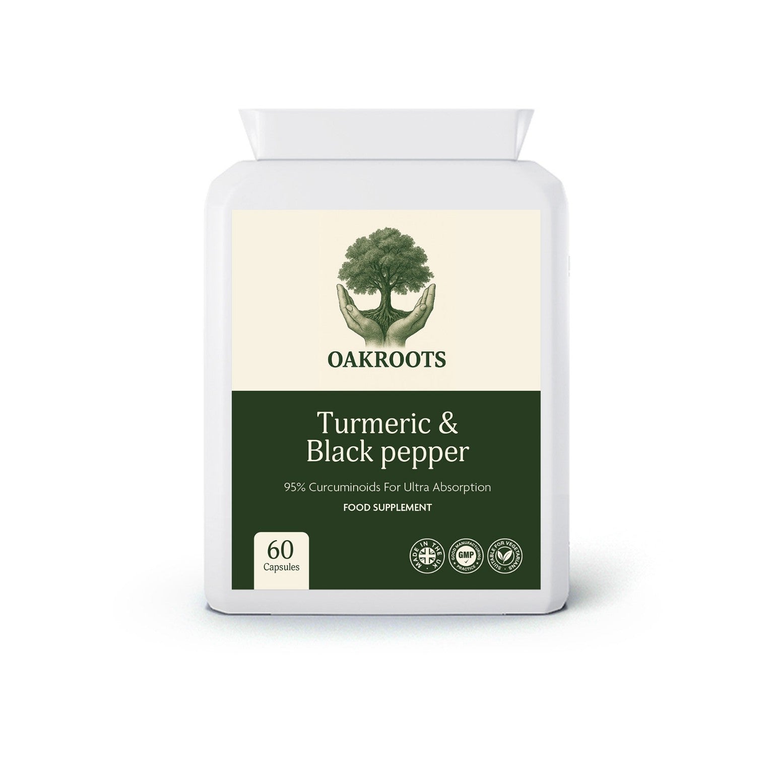 Turmeric & Black Pepper - 60 Capsules